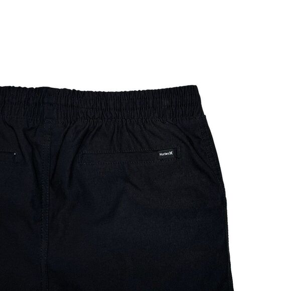 Hurley Sweatpants Boy's Size XL Black Athletic Running Stretch Windbreak Joggers - Picture 8 of 12